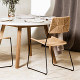 SILLA ELISA TEJIDA KRAFT