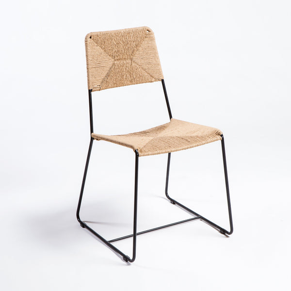 SILLA ELISA TEJIDA KRAFT